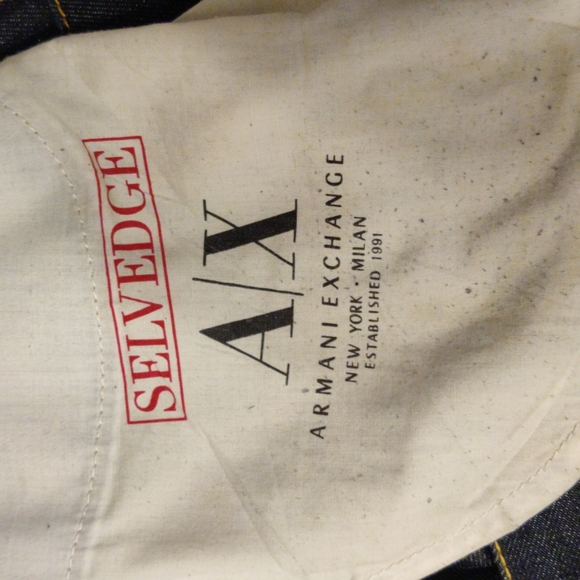 Armani Exchange Selvedge Denim Jeans. 38x34 - Picture 5 of 16